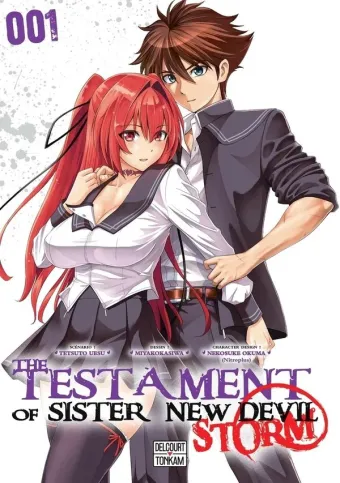 Couverture du manga The testament of sister New Devil – storm Tome 1