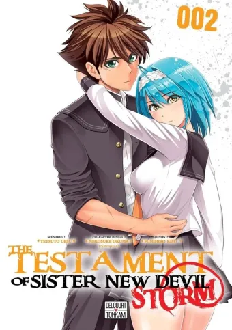 Couverture du manga The testament of sister New Devil – storm Tome 2