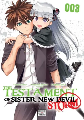 Couverture du manga The testament of sister New Devil – storm Tome 3