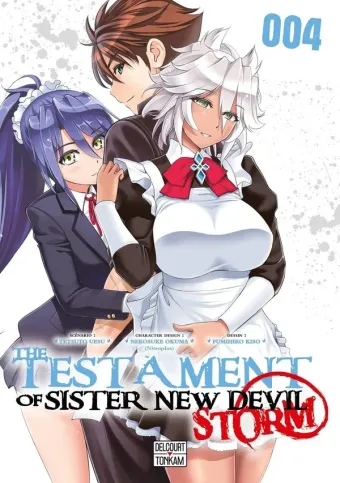 Couverture du manga The testament of sister New Devil – storm Tome 4