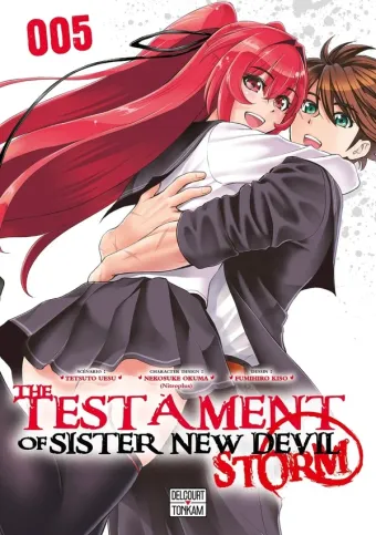 Couverture du manga The testament of sister New Devil – storm Tome 5