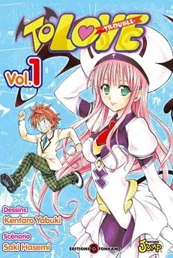 Couverture du manga To love Tome 1, « La fille tombée du ciel »