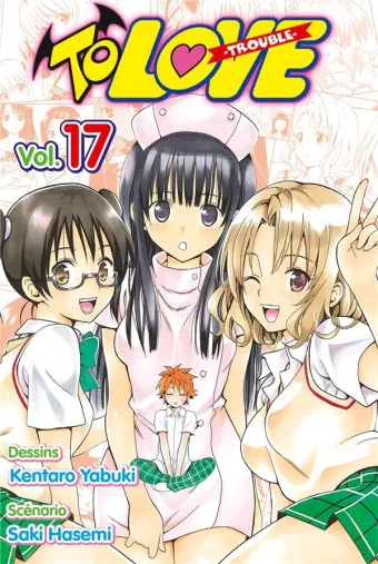 Couverture du manga To love Tome 17, « Les sentiments féminins »