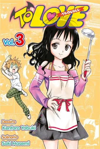 Couverture du manga To love Tome 3, « Intrusion dans le jardin secret »