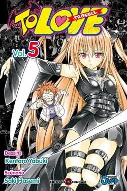 Couverture du manga To love Tome 5, « Ombre dorée »