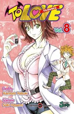 Couverture du manga To love Tome 8, « L'île de la survie »