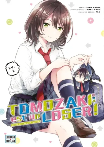 Couverture du manga Tomozaki-kun est un loser ! – bottom-tier character Tomozaki Tome 1