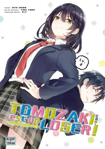 Couverture du manga Tomozaki-kun est un loser ! – bottom-tier character Tomozaki Tome 2