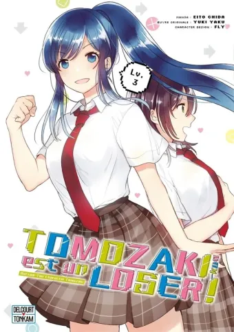 Couverture du manga Tomozaki-kun est un loser ! – bottom-tier character Tomozaki Tome 3