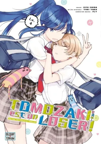 Couverture du manga Tomozaki-kun est un loser ! – bottom-tier character Tomozaki Tome 4