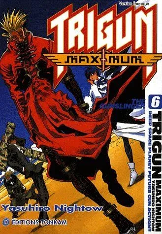 Couverture du manga Trigun maximum Tome 6, « The gunslinger »