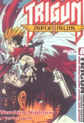 Couverture du manga Trigun maximum Tome 8, « Silent ruin »