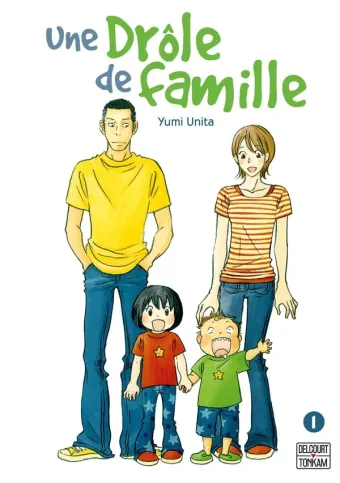 Couverture du manga Une drôle de famille Tome 1