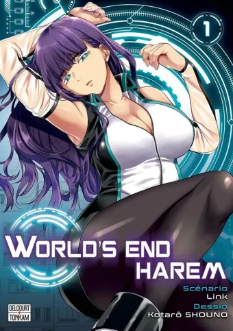 Couverture du manga World’s end harem Tome 1