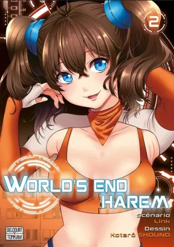Couverture du manga World’s end harem Tome 2