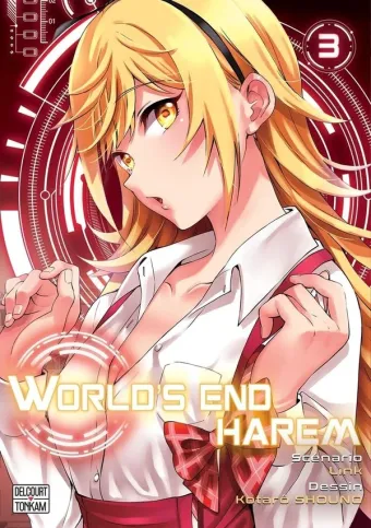 Couverture du manga World’s end harem Tome 3