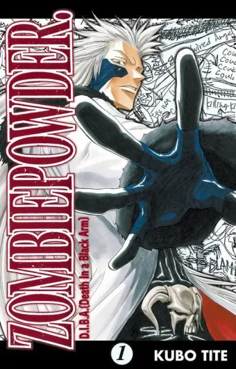 Couverture du manga Zombiepowder Tome 1, « DIBA »