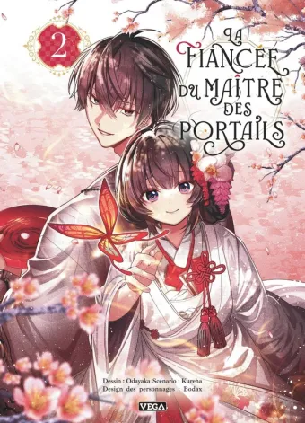 Couverture du manga La fiancée du maître des portails Tome 2