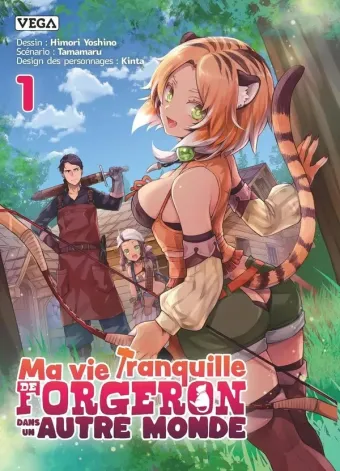 Couverture du manga Ma vie tranquille de forgeron dans un autre monde Tome 1