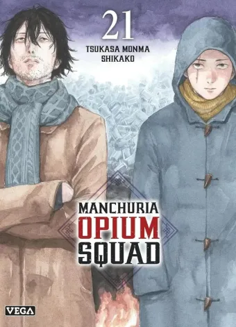 Couverture du manga Manchuria opium squad Tome 21