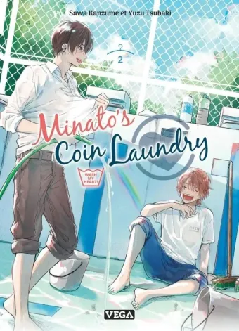 Couverture du manga Minato’s coin laundry – wash my heart ! Tome 2