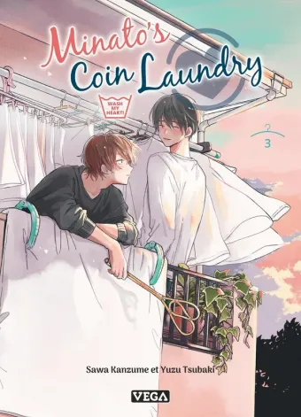 Couverture du manga Minato’s coin laundry – wash my heart ! Tome 3