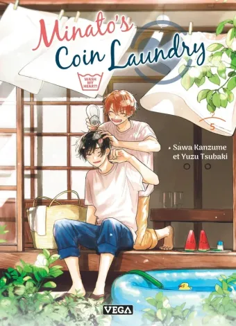Couverture du manga Minato’s coin laundry – wash my heart ! Tome 5