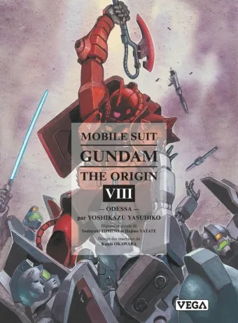 Couverture du manga Mobile suit Gundam, the origin Tome 8, « Odessa »