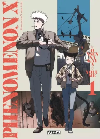 Couverture du manga Phenomenon X – paranormal crime files Tome 1