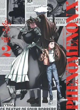 Couverture du manga Phenomenon X – paranormal crime files Tome 2