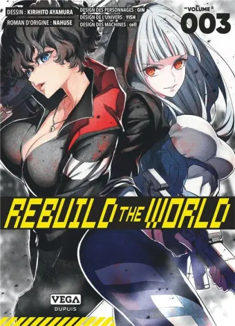 Couverture du manga Rebuild the world Tome 3