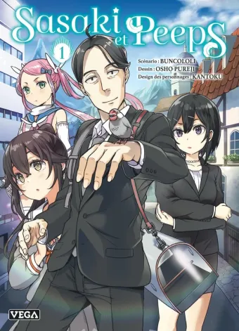 Couverture du manga Sasaki et Peeps Tome 1