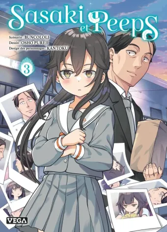 Couverture du manga Sasaki et Peeps Tome 3