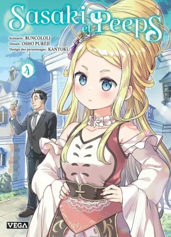 Couverture du manga Sasaki et Peeps Tome 4