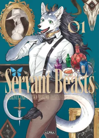 Couverture du manga Servant beasts Tome 1
