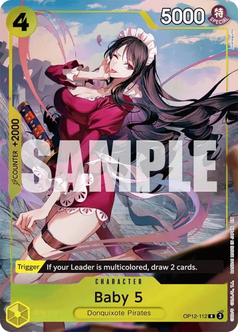 Carte One Piece Baby 5 OP12-112 · parallèle, extension Cartes d'autres produits