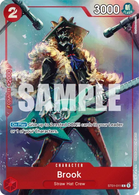 Carte One Piece Brook ST01-011 · parallèle 5, extension Cartes d'autres produits