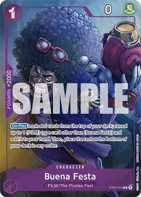 Carte One Piece Buena Festa ST05-014 · parallèle, extension Cartes d'autres produits