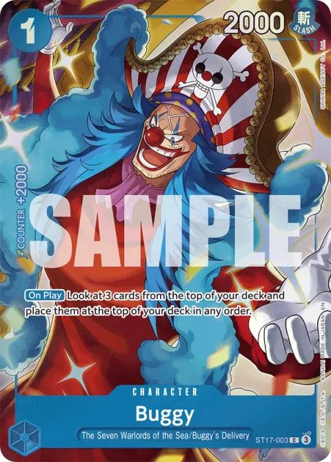 Carte One Piece Buggy ST17-003 · parallèle 4, extension Cartes d'autres produits