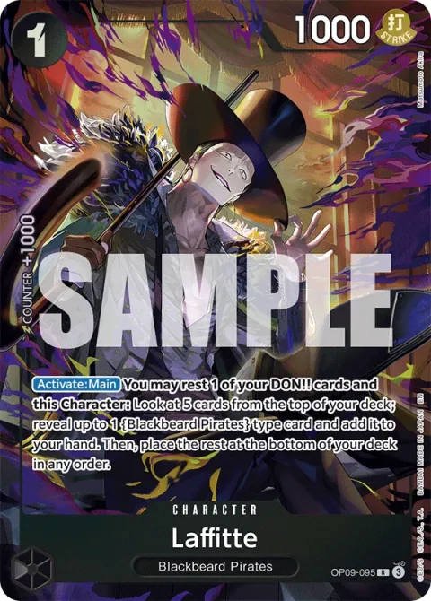 Carte One Piece Laffitte OP09-095 · parallèle, extension Cartes d'autres produits