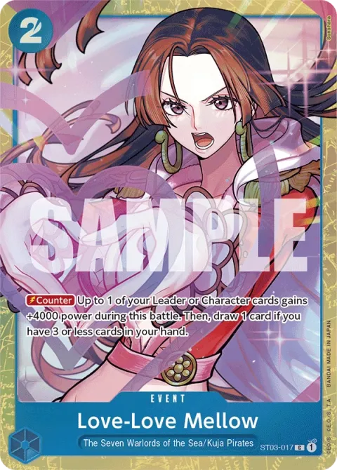 Carte One Piece Love-Love Mellow ST03-017 · parallèle, extension Cartes d'autres produits