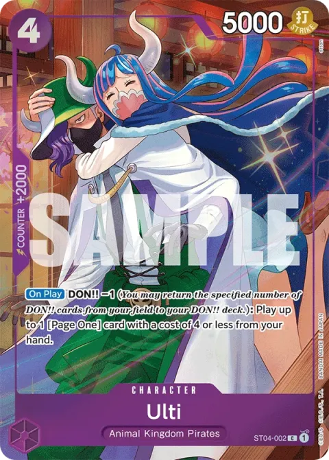 Carte One Piece Ulti ST04-002 · parallèle, extension Cartes d'autres produits