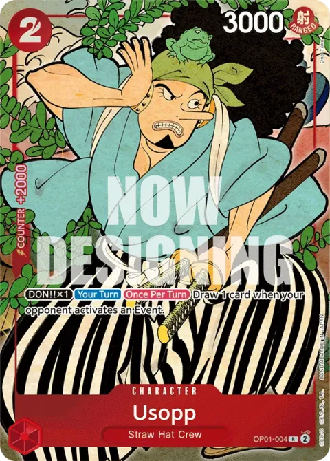 Carte One Piece Usopp OP01-004 · parallèle, extension Cartes d'autres produits