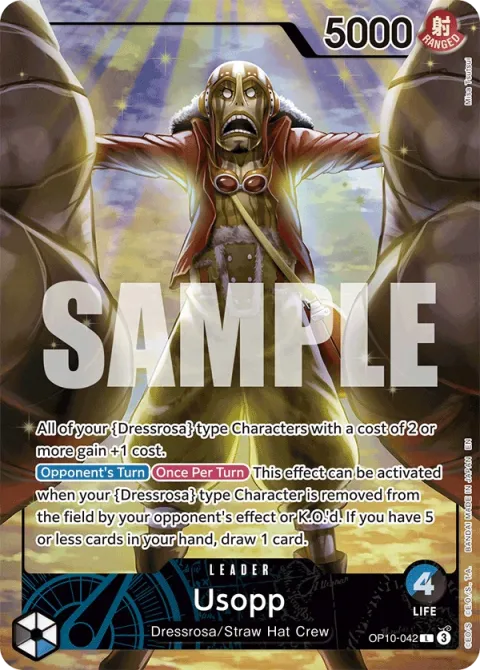 Carte One Piece Usopp OP10-042 · parallèle 2, extension Cartes d'autres produits