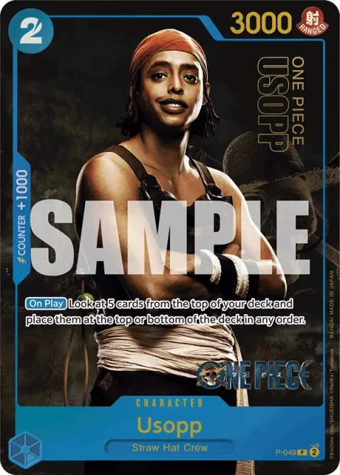 Carte One Piece Usopp P-049 · parallèle, extension Cartes d'autres produits