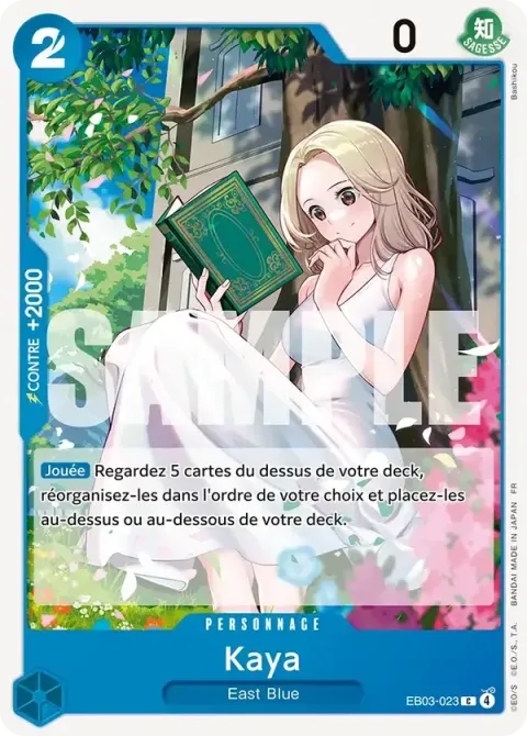 Carte One Piece Kaya EB03-023, extension One Piece Heroines Edition
