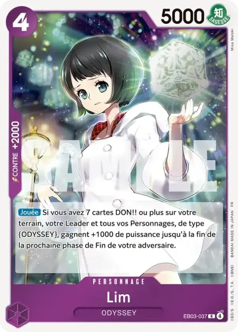 Carte One Piece Lim EB03-037, extension One Piece Heroines Edition