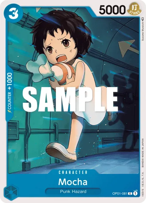 Carte One Piece Mocha OP01-081, extension Romance Dawn (sortie anglaise)