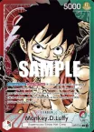 Carte Monkey.D.Luffy OP01-003 · parallèle