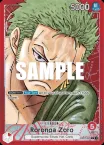 Carte Roronoa Zoro OP01-001 · parallèle